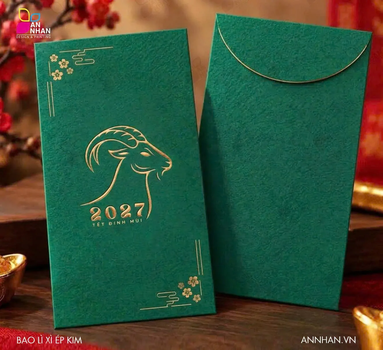 Bao l&igrave; x&igrave; tết ĐInh M&ugrave;i 2027