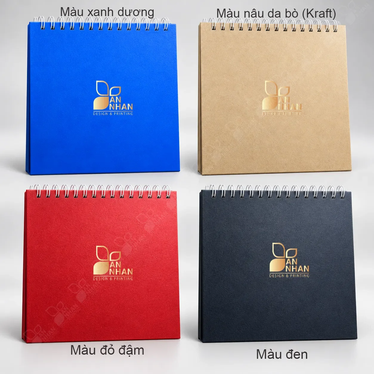 C&aacute;c m&agrave;u đế lịch để b&agrave;n chữ A
