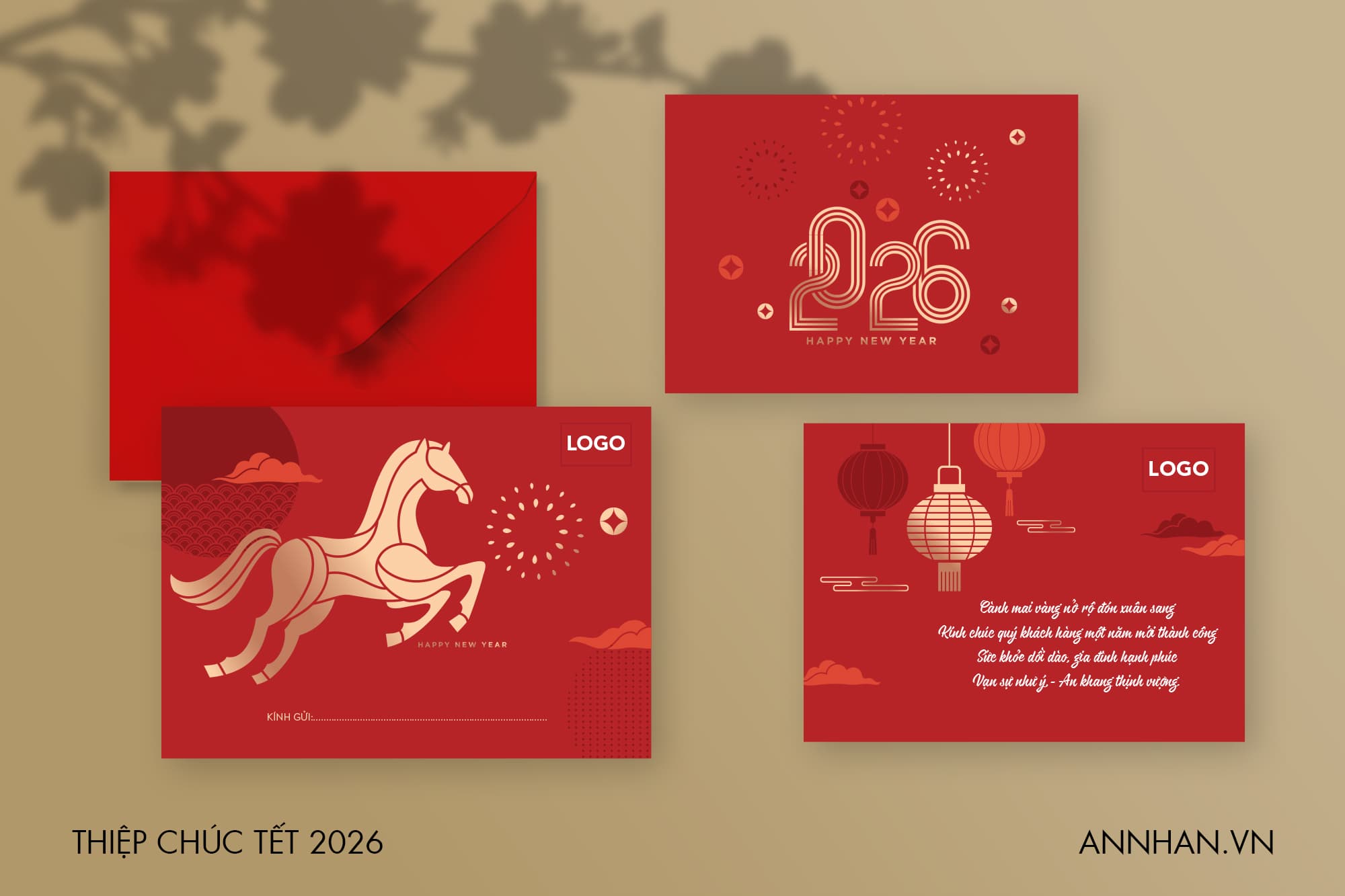 Thiệp ch&uacute;c mừng năm mới 2026