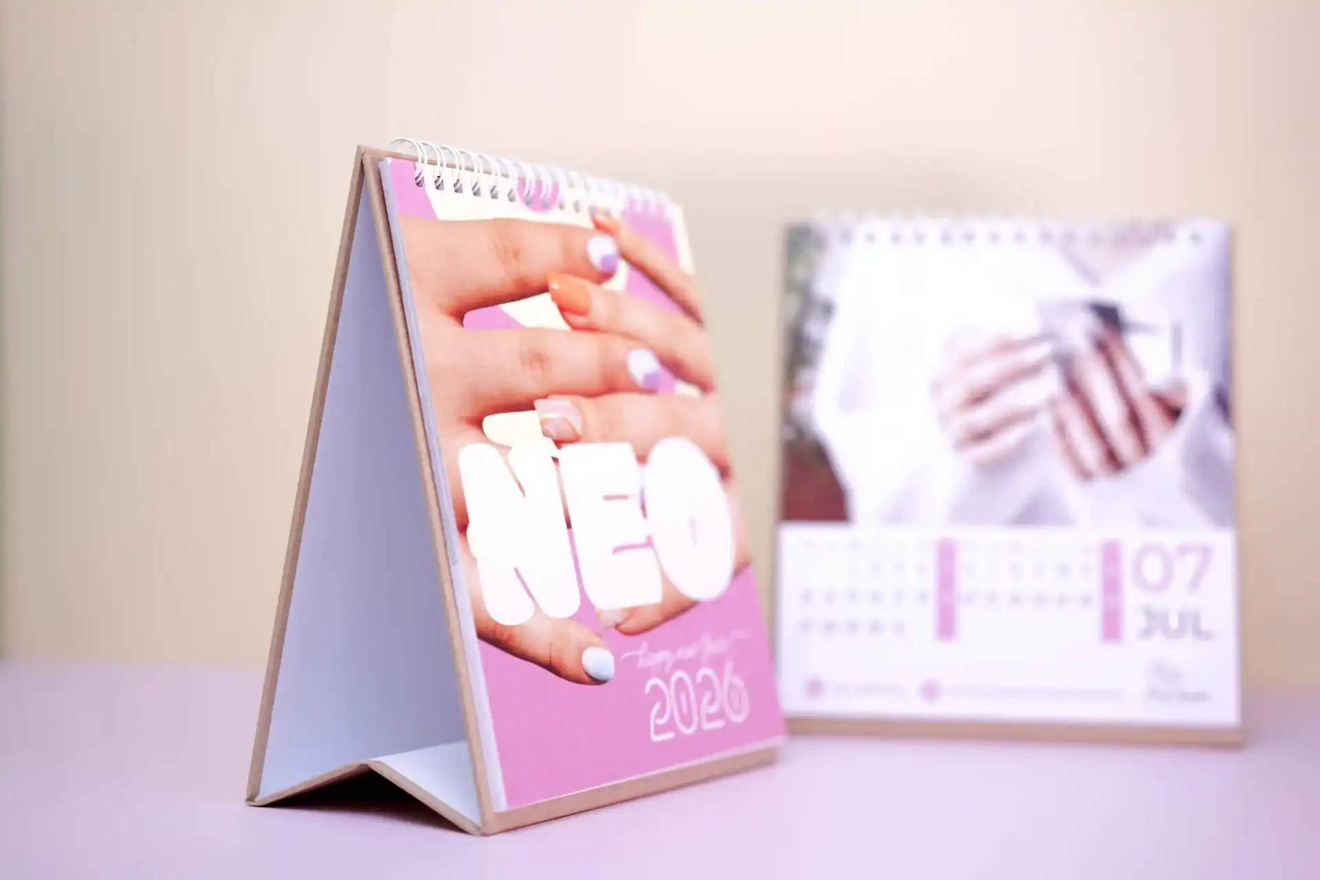 Lịch để bàn dành tặng khách hàng