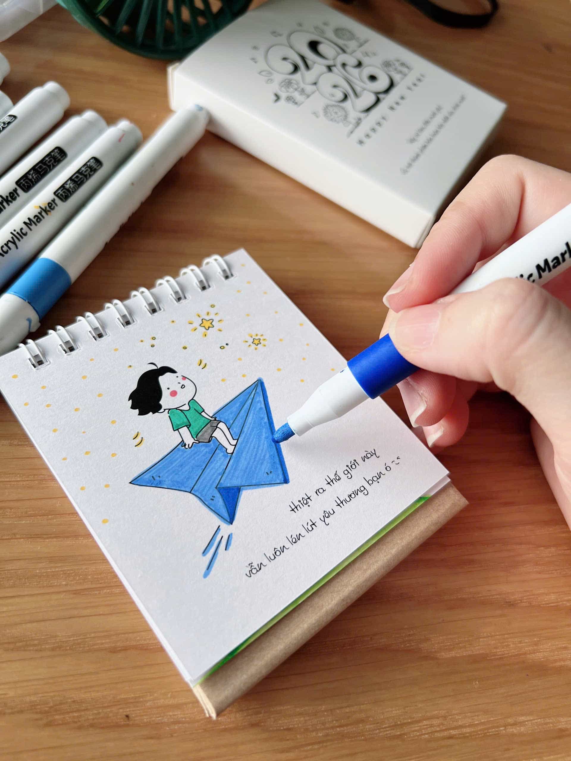 Lịch mini tự tô màu 2026 - Thumbnail 2