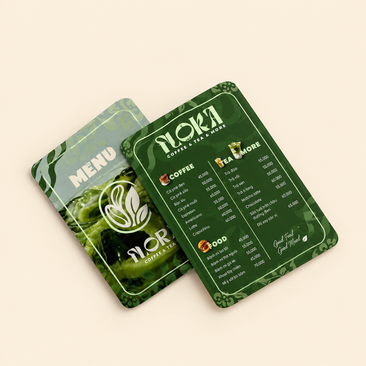 Menu bồi format