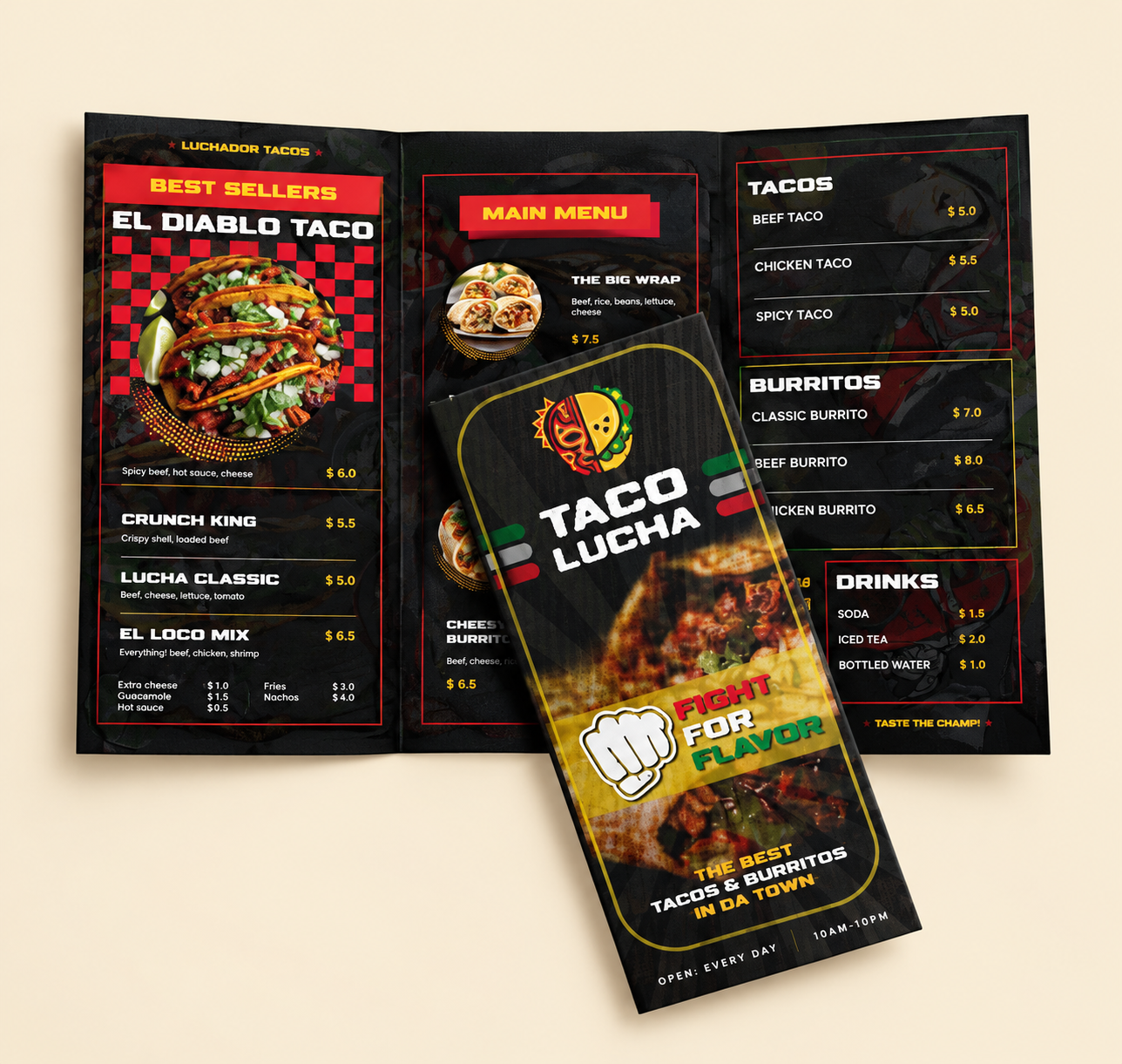 Menu dạng tờ rời