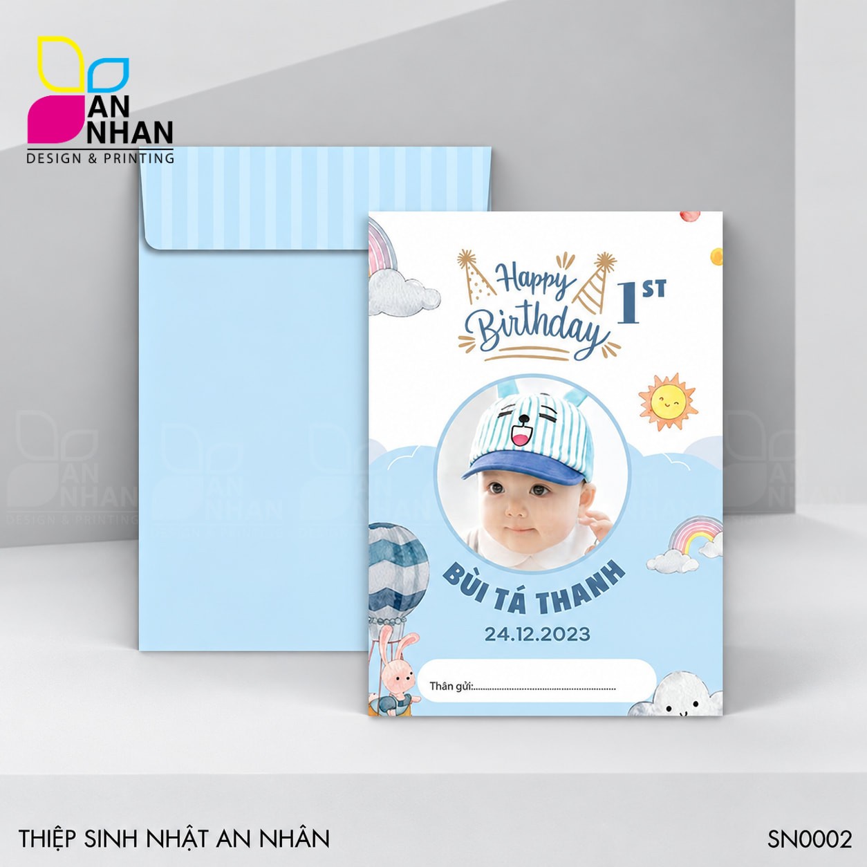 Thiệp mời sinh nhật