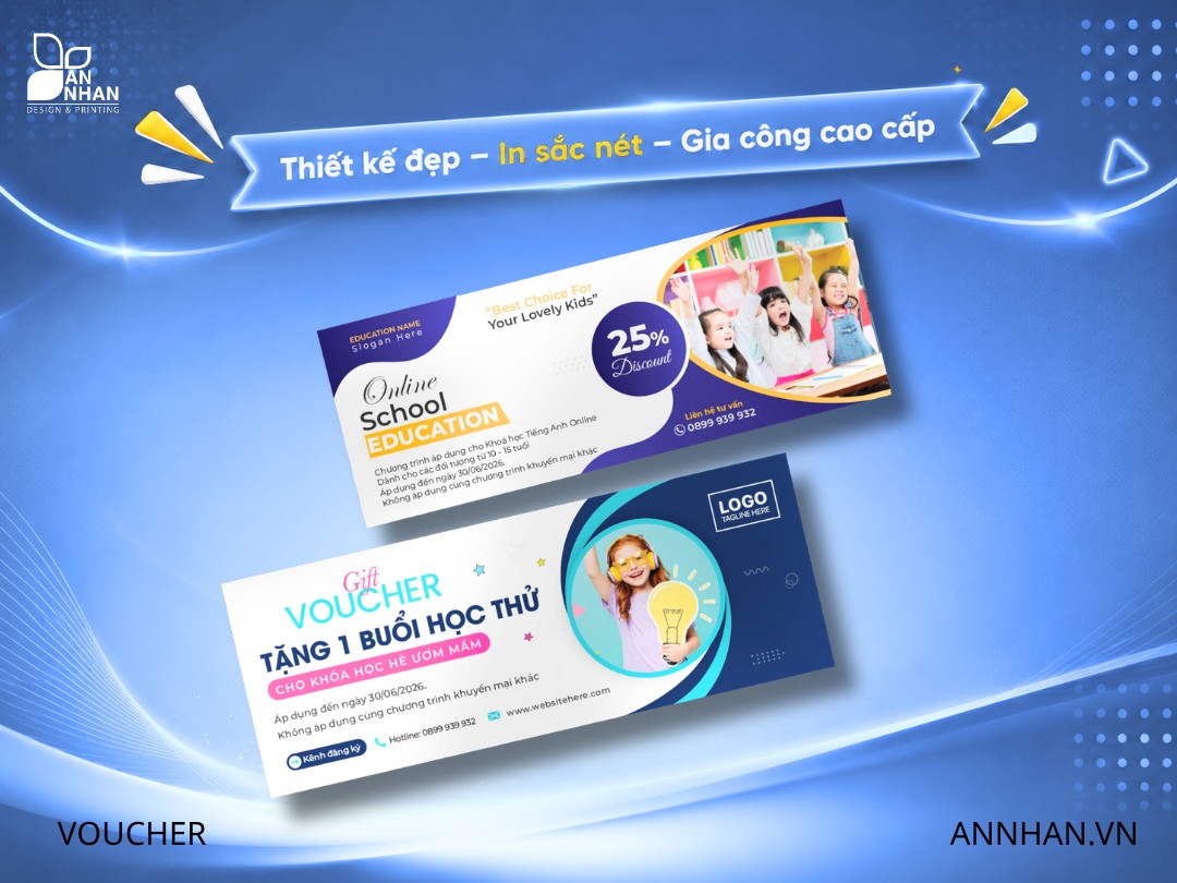 Voucher, phiếu mua h&agrave;ng
