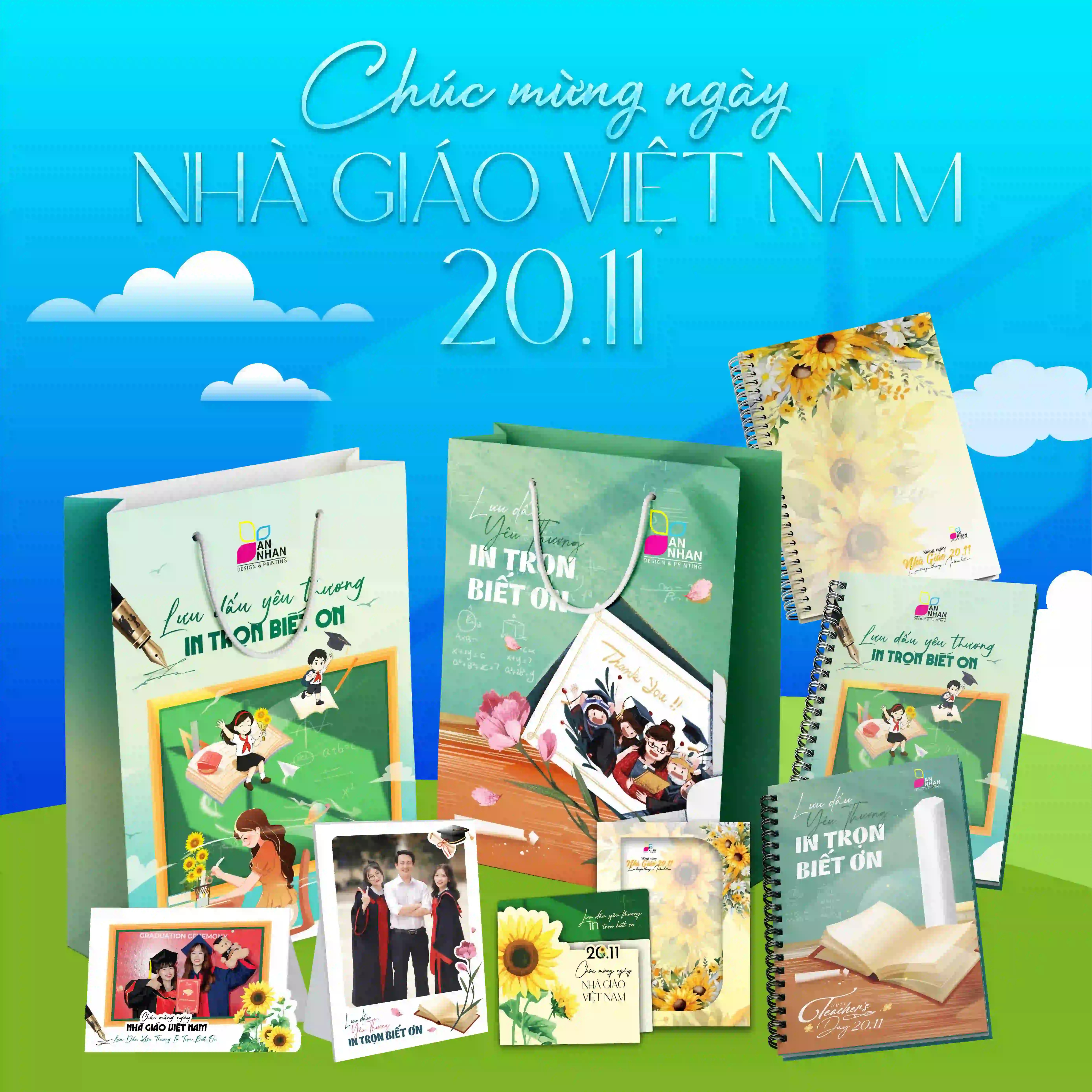 In Quà tặng 20-11 tri ân thầy cô tại in An Nhân In Quà tặng 20-11 tri ân thầy cô tại in An Nhân