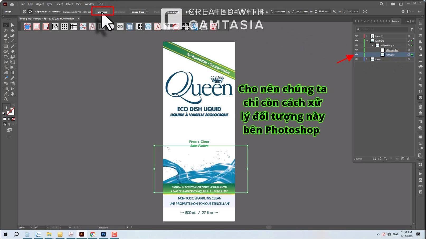 H&igrave;nh minh họa hướng dẫn in l&oacute;t trắng