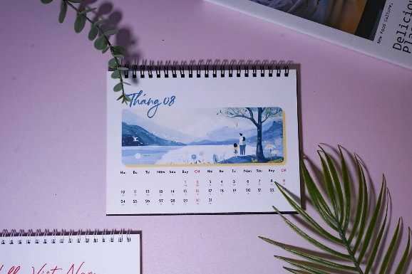 Lịch để bàn An Nhân 2026