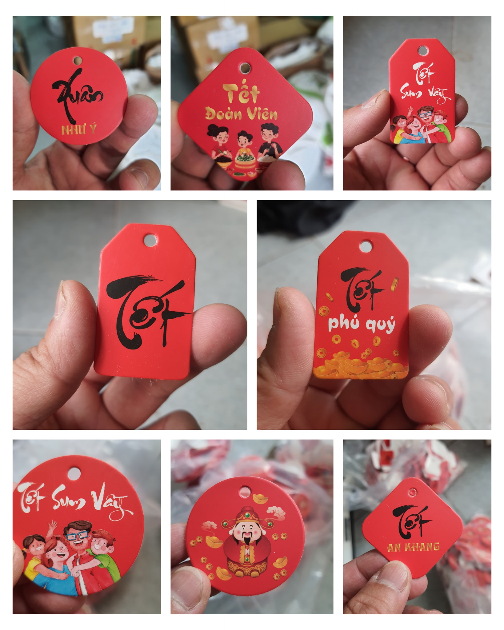 Thẻ treo tết