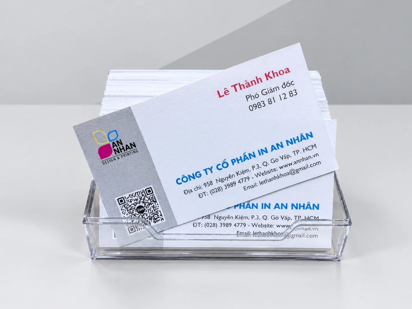 In name card gi&aacute; rẻ