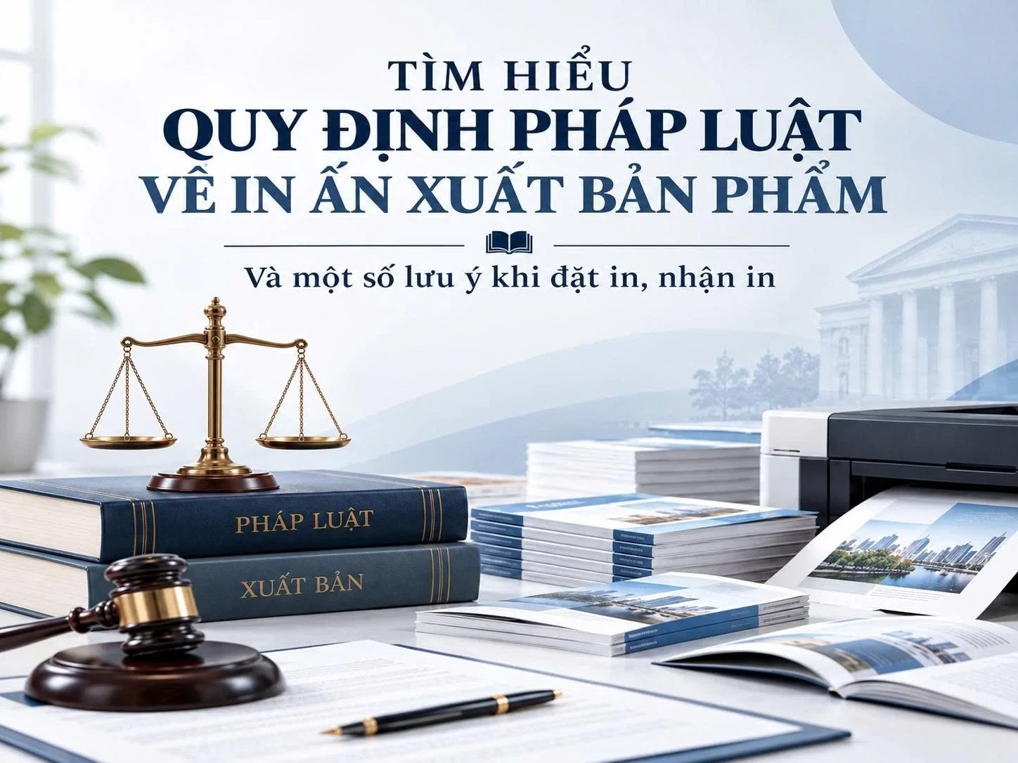 T&igrave;m hiểu quy định ph&aacute;p luật về in ấn xuất bản phẩm