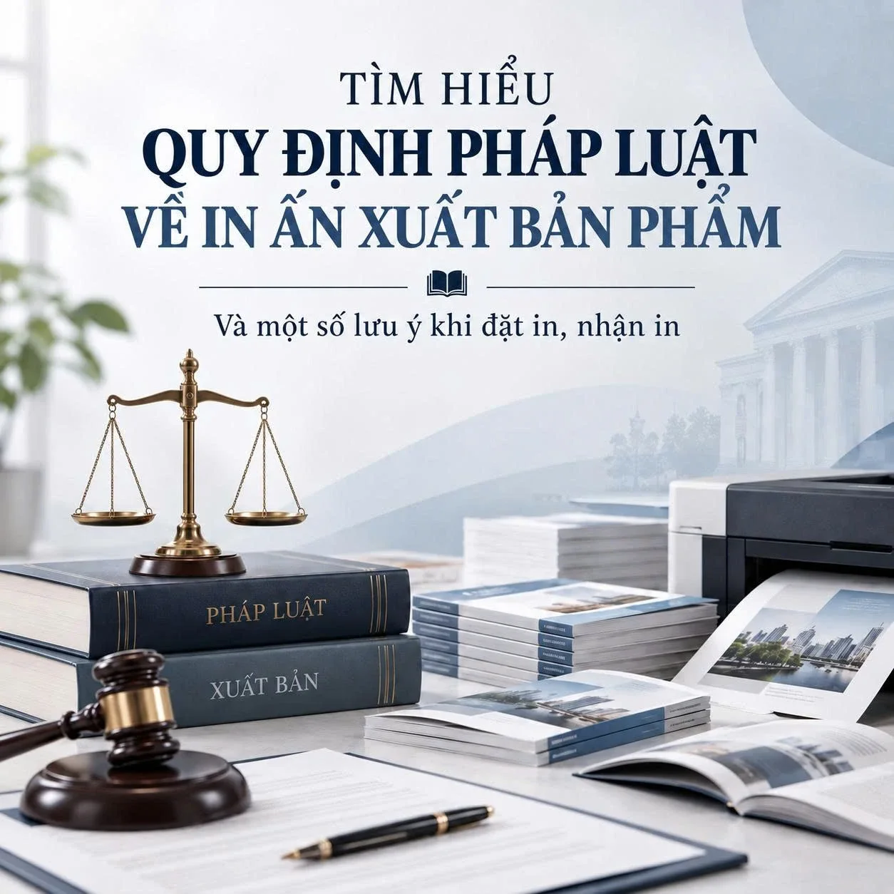 T&Igrave;M HIỂU VỀ C&Aacute;C QUY ĐỊNH CỦA PH&Aacute;P LUẬT ĐỐI VỚI IN ẤN XUẤT BẢN PHẨM V&Agrave; MỘT SỐ LƯU &Yacute; KHI ĐẶT IN, NHẬN IN C&Aacute;C LOẠI XUẤT BẢN PHẨM.
